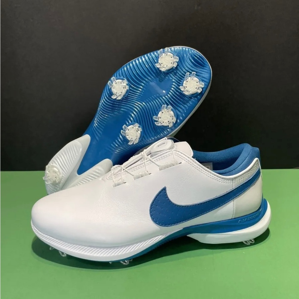 Nike Victory Tour 2 BOA W White Photon Dust Marina Blue DJ6573-101 sz 13 Men's